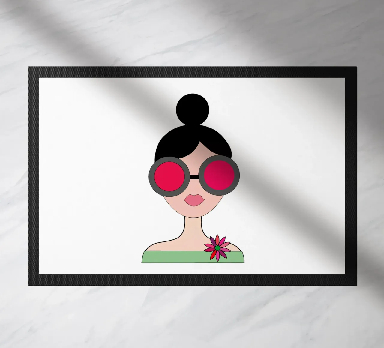 Sunglasses doormat by SunflowerDE