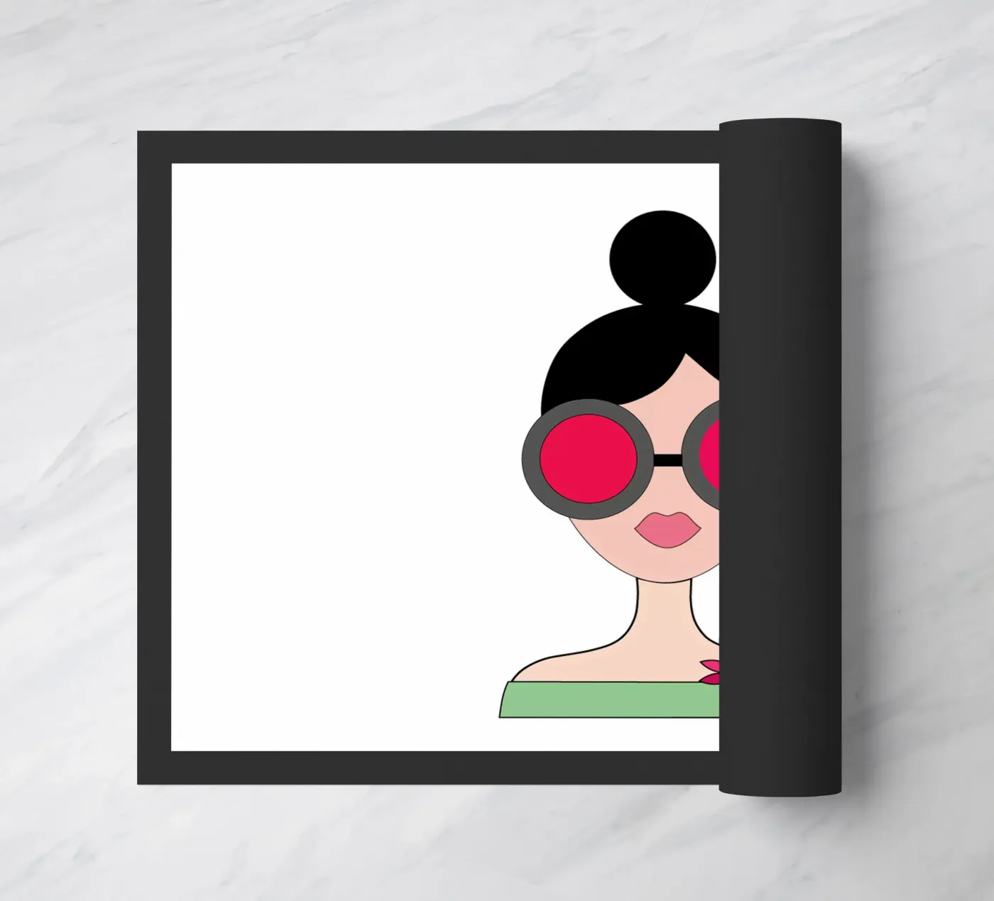 Sunglasses doormat by SunflowerDE