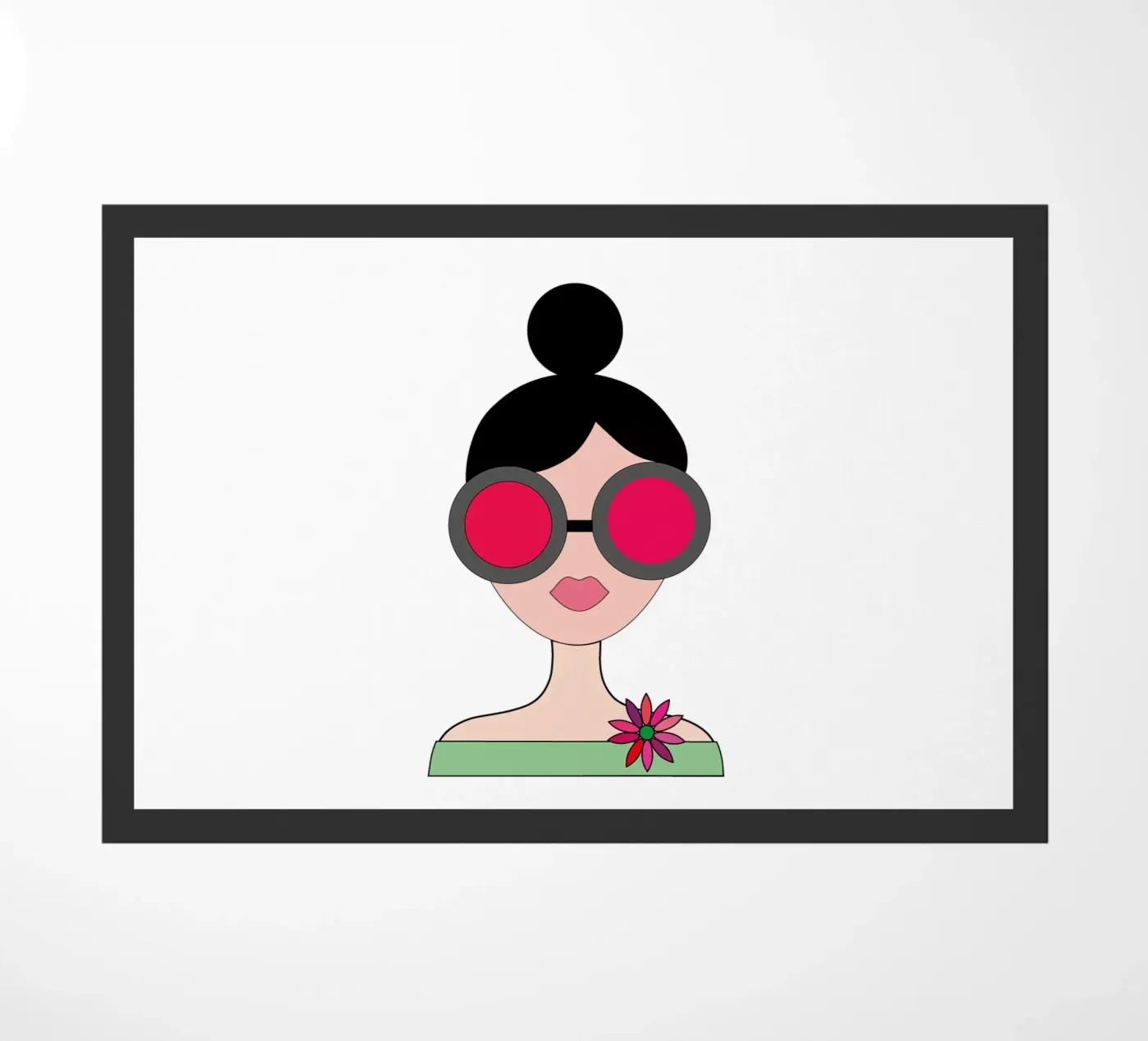 Sunglasses doormat by SunflowerDE