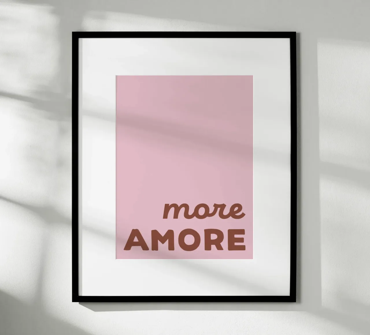 More Amore poster da we line studio - art