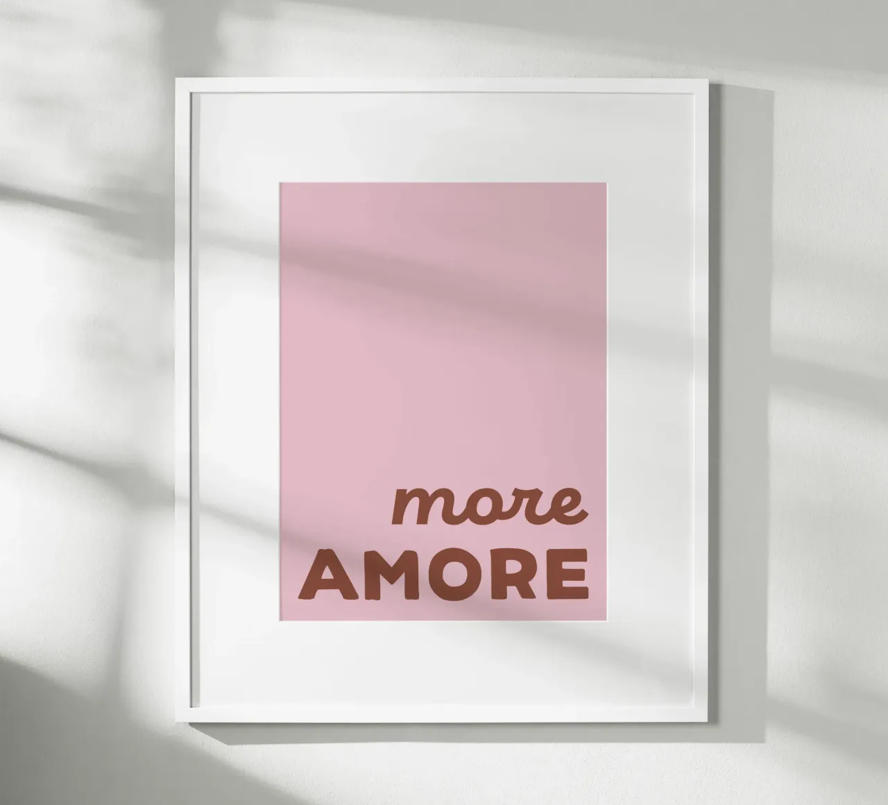 More Amore poster da we line studio - art