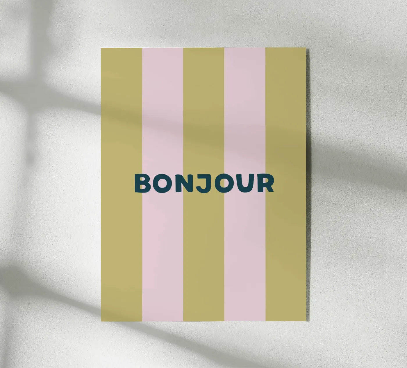 Stripes · Green plexiglass da Your notes