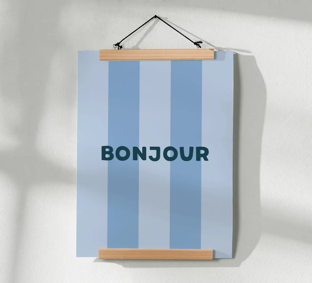 Stripes · Blue poster da Your notes