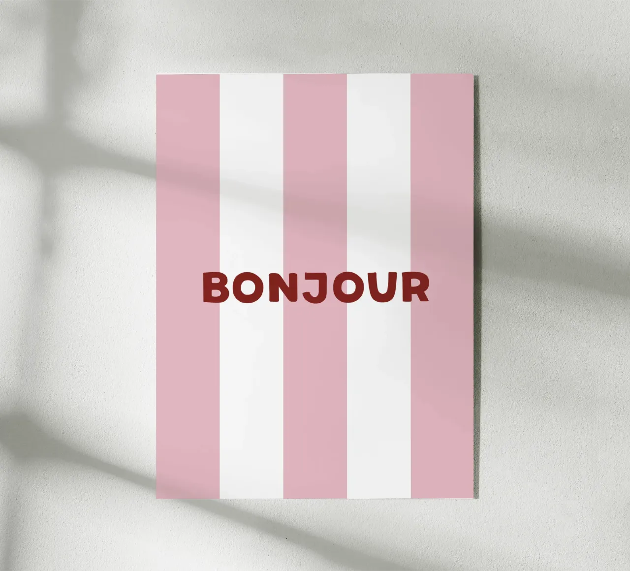 Stripes · Pink plexiglass da Your notes