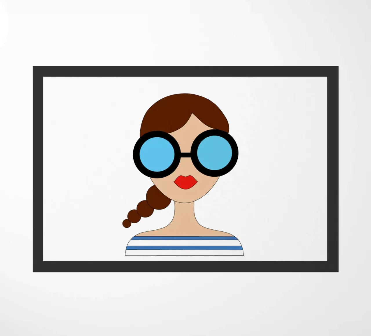 Sunglasses doormat by SunflowerDE