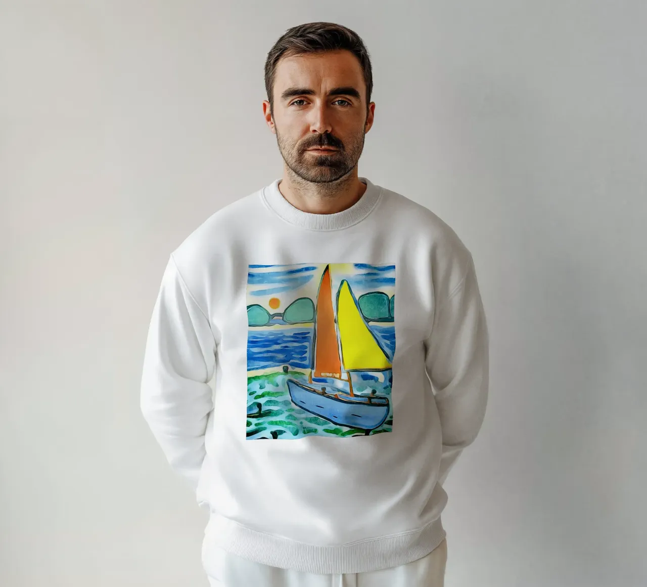 Barca a vela felpa da ZAMART