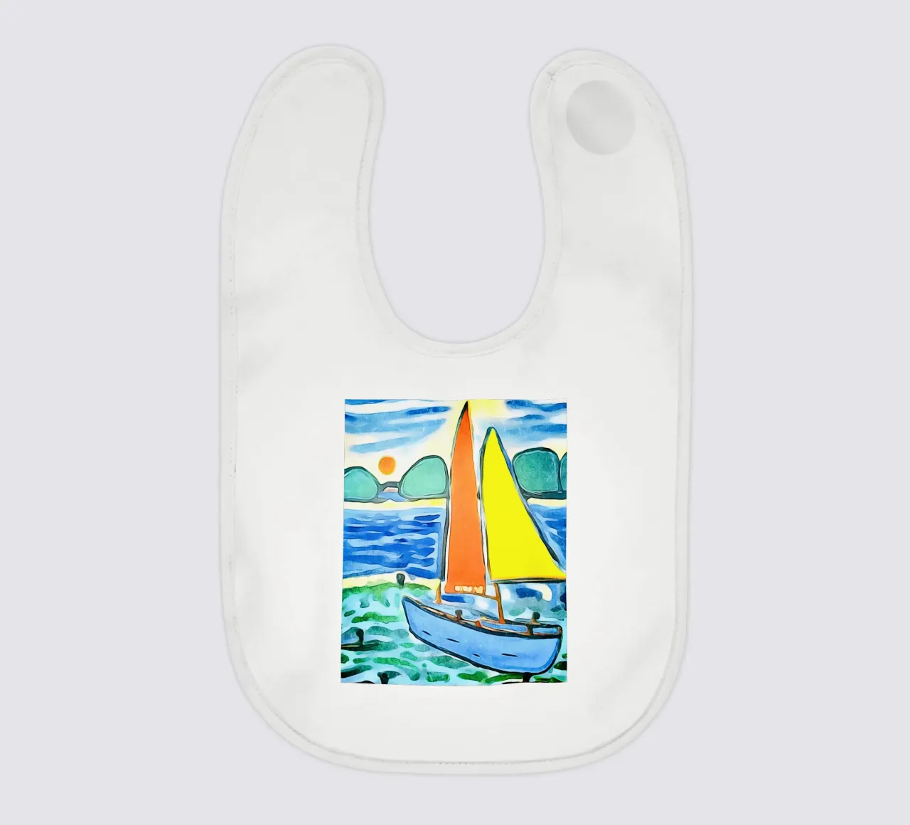 Segelboot Babylätzchen von ZAMART