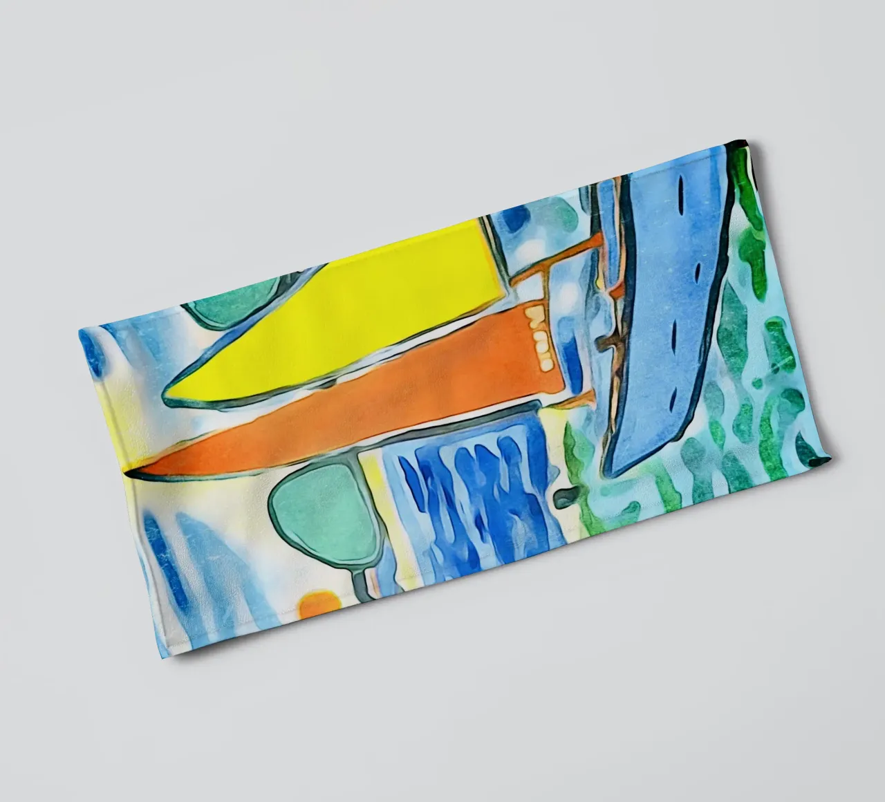 Zeilboot badhanddoek van ZAMART