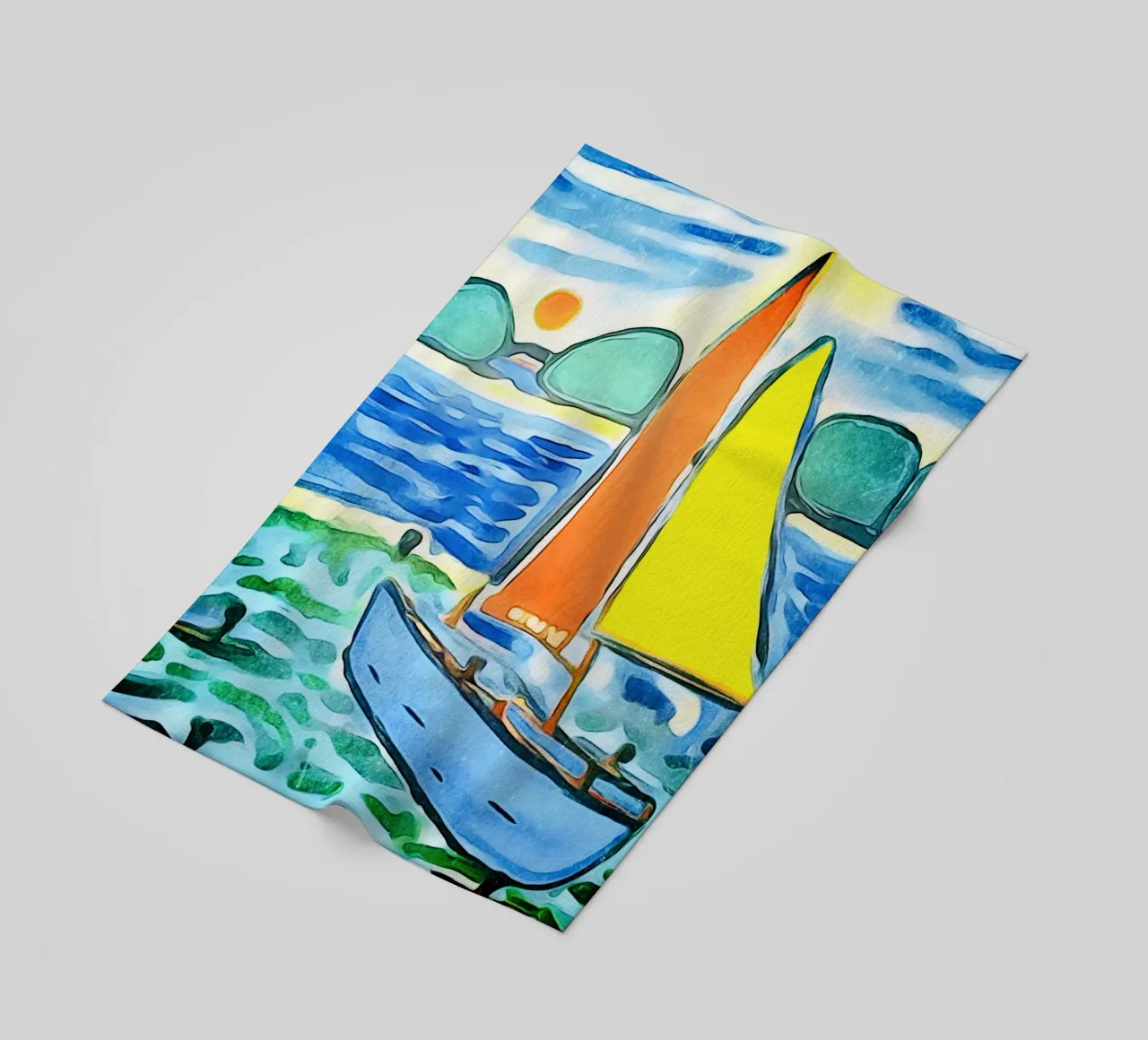 Barca a vela telo mare da ZAMART