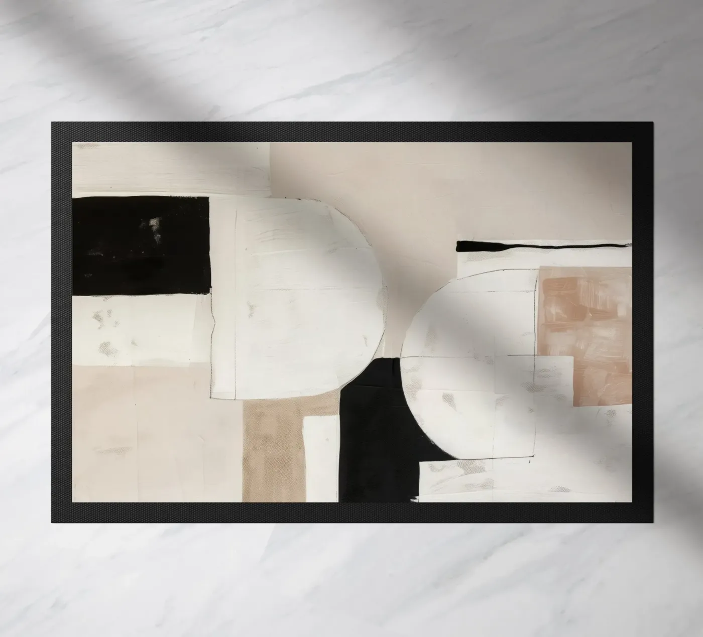 Silent Forms 1 Fußmatte von Nadjaa