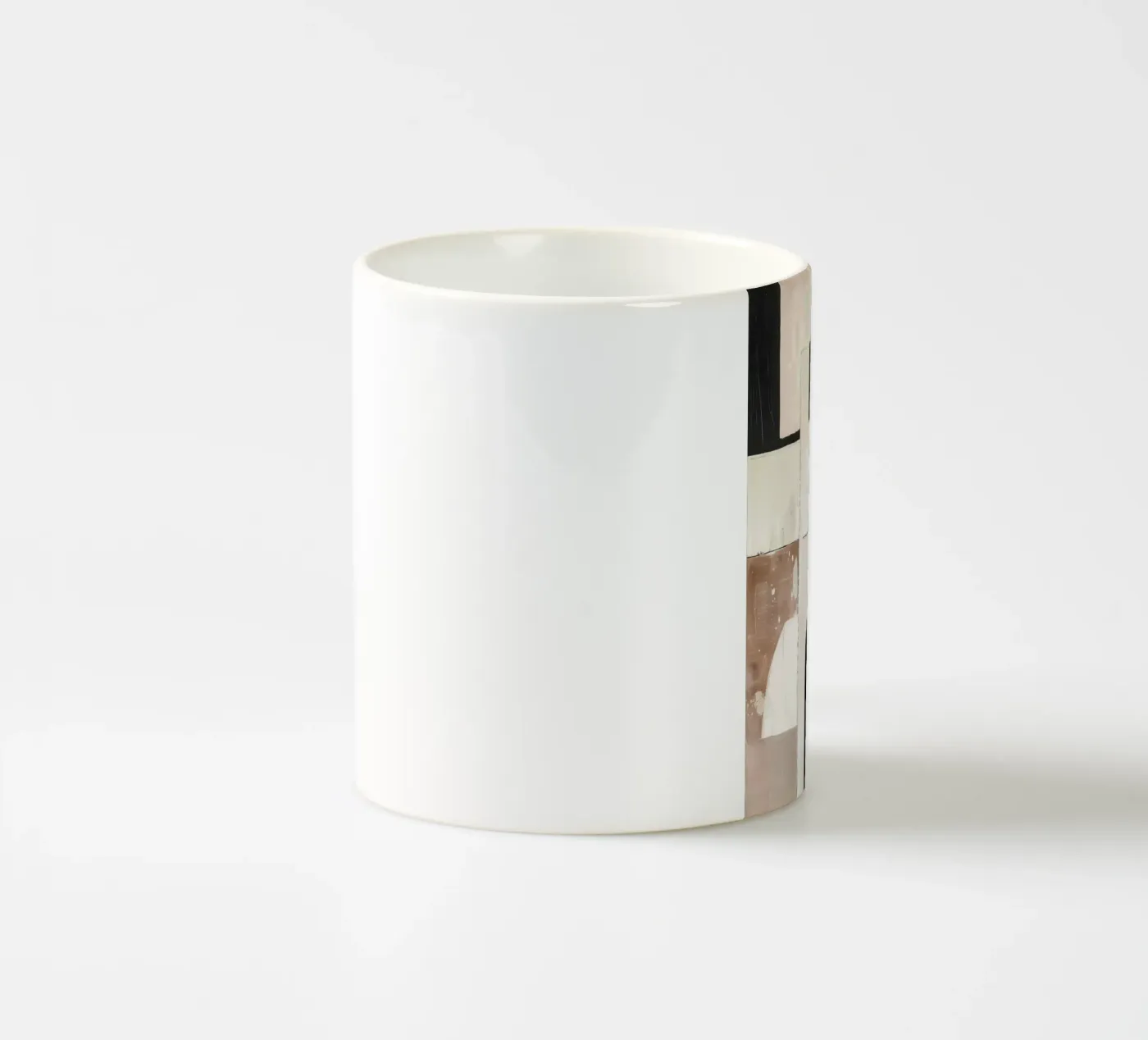 Silent Forms 2 ceramic mug by Nadjaa