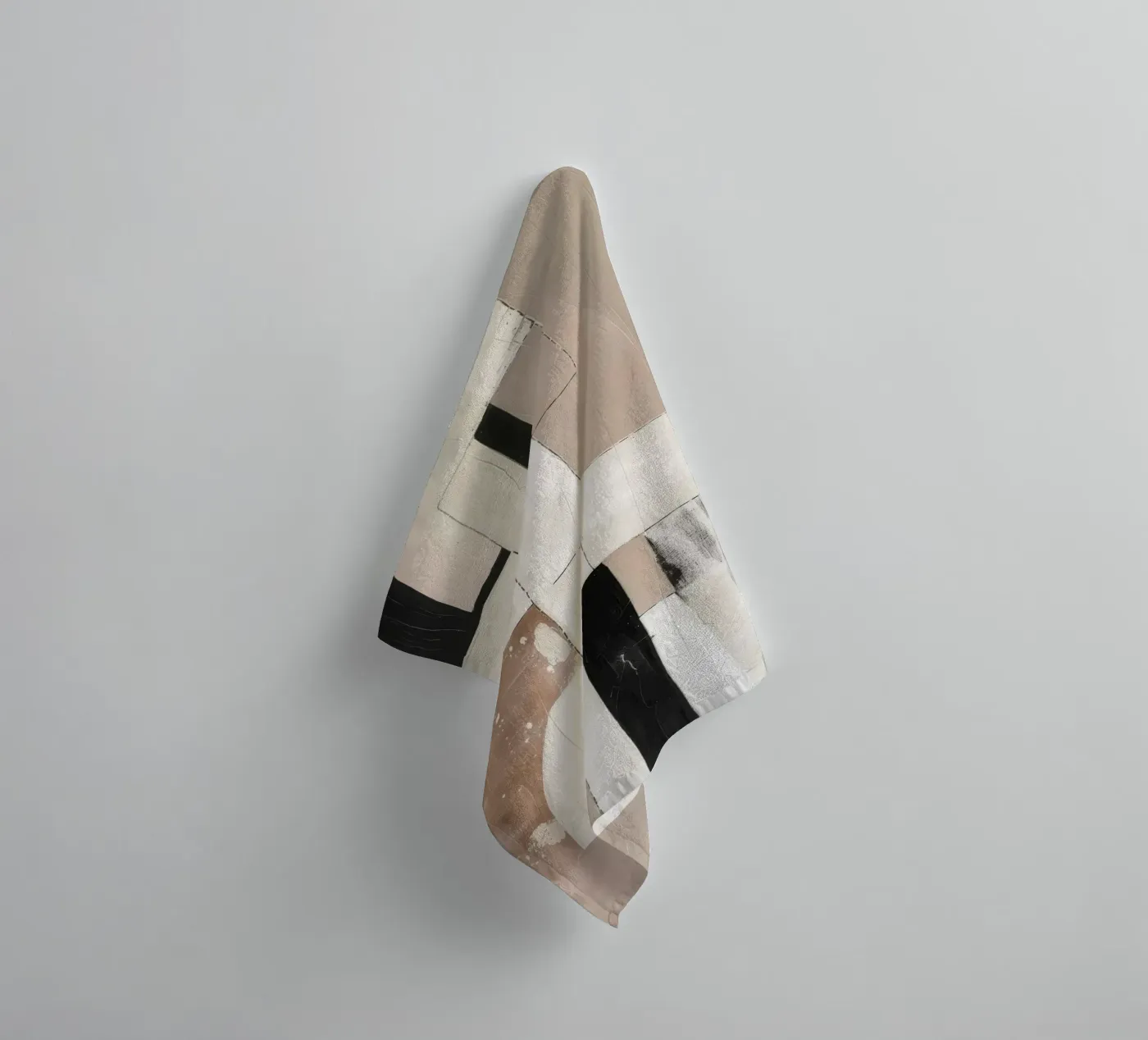 Silent Forms 2 badhanddoek van Nadjaa