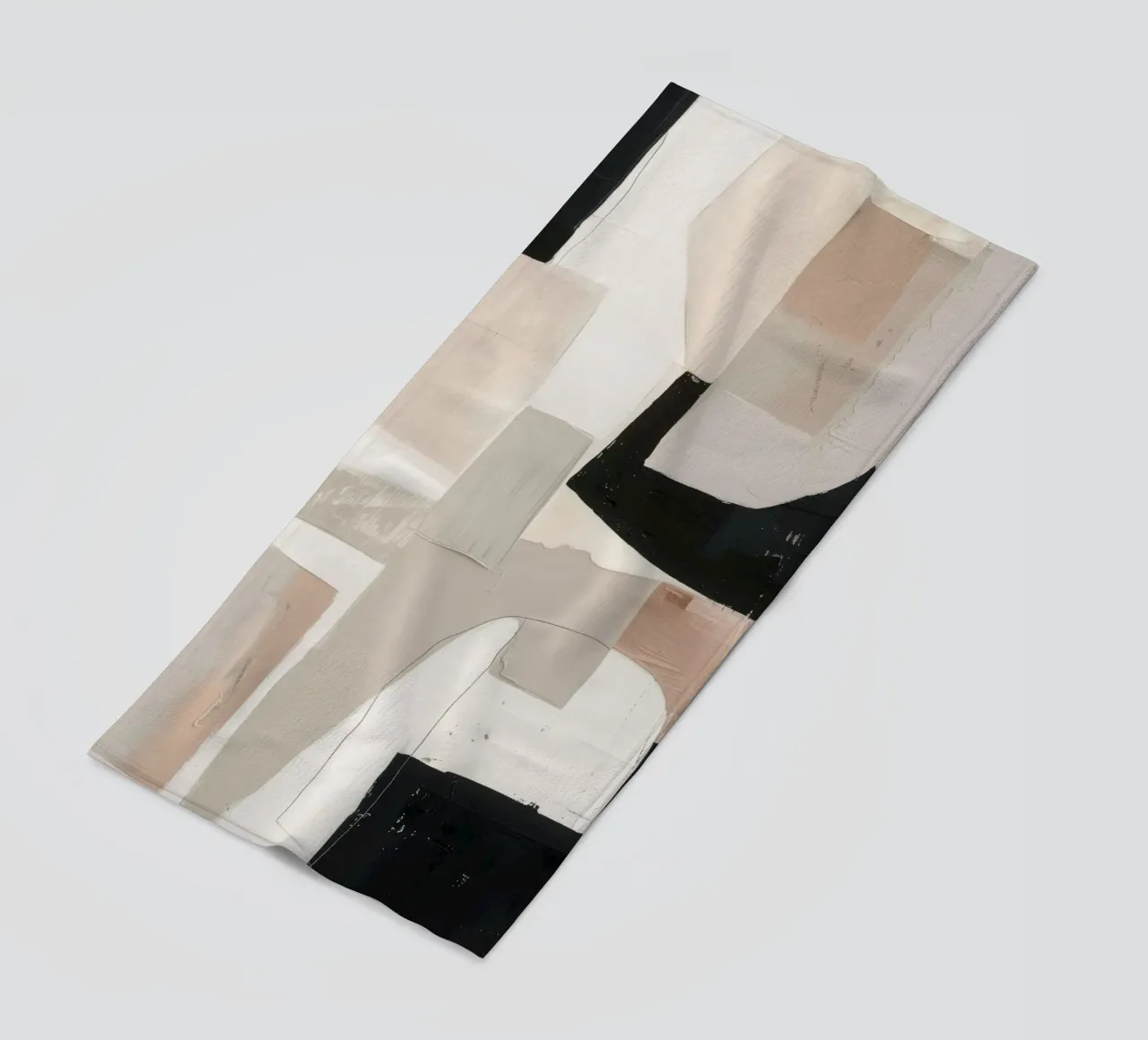 Silent Forms 3 strandhanddoek van Nadjaa