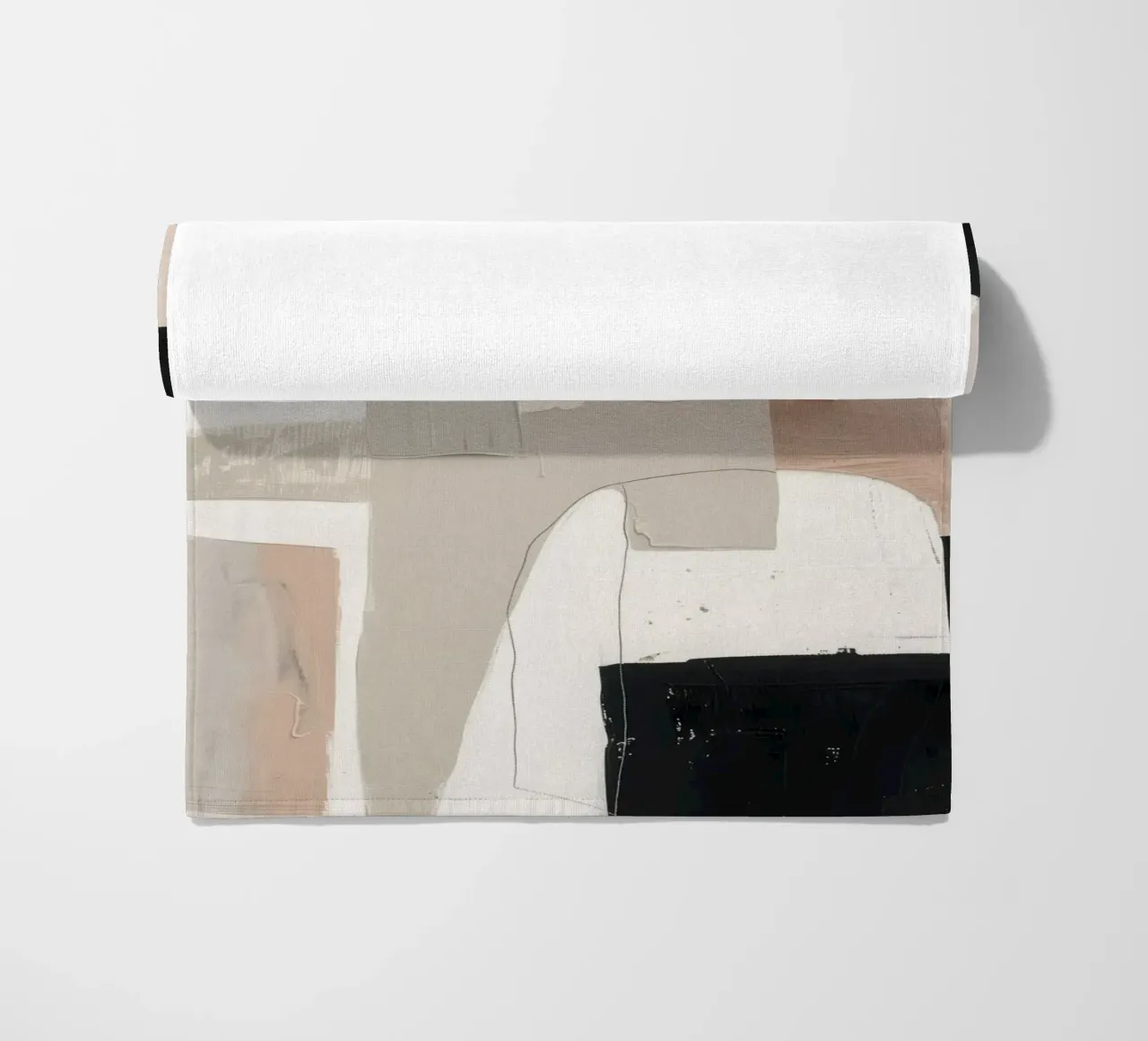 Silent Forms 3 strandhanddoek van Nadjaa