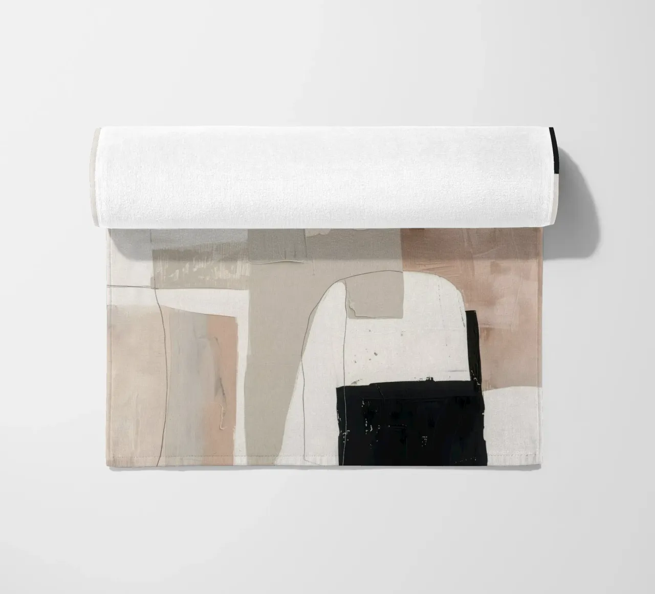 Silent Forms 3 strandhanddoek van Nadjaa