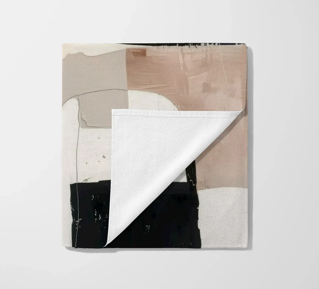 Silent Forms 3 strandhanddoek van Nadjaa