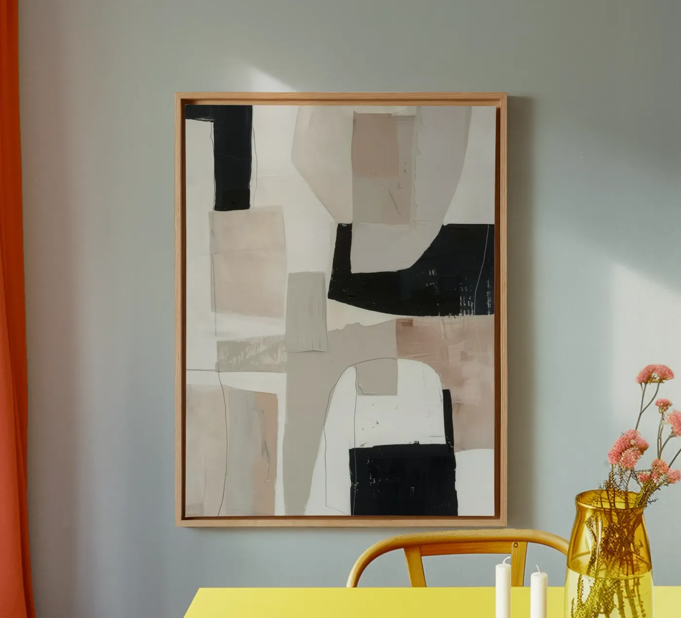 Silent Forms 3 canvas van Nadjaa