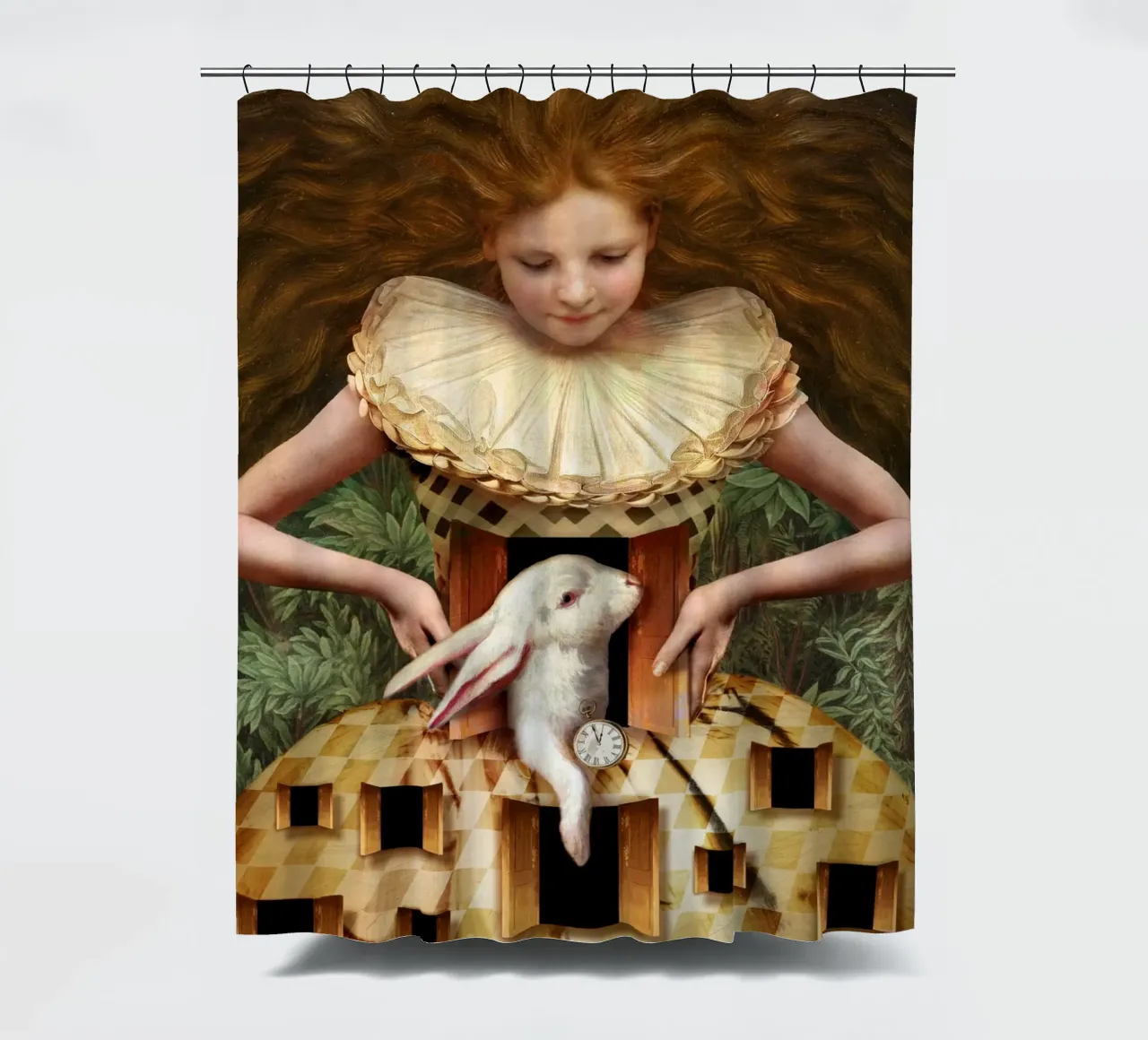 Hello Alice tenda da doccia da Catrin Welz-Stein