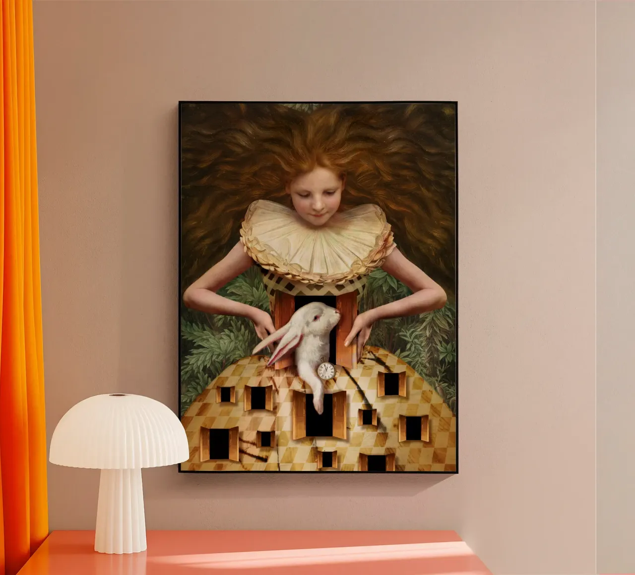 Hello Alice acryl van Catrin Welz-Stein