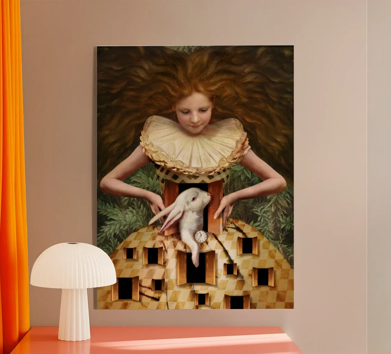 Hello Alice acryl van Catrin Welz-Stein