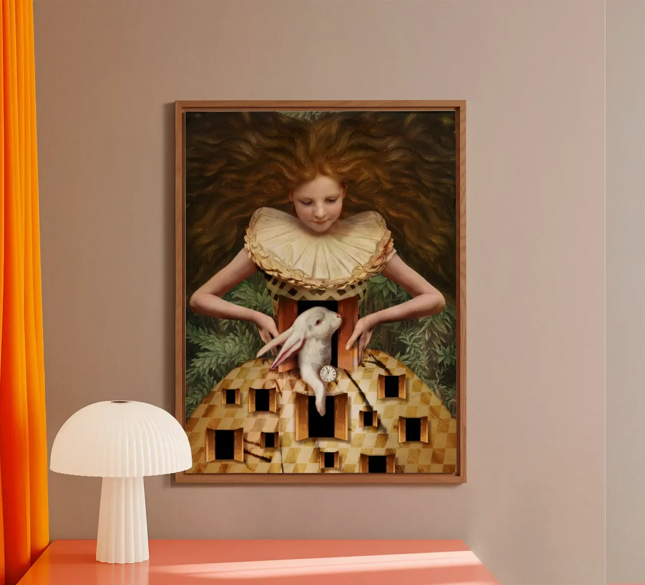 Hello Alice alluminio dibond da Catrin Welz-Stein