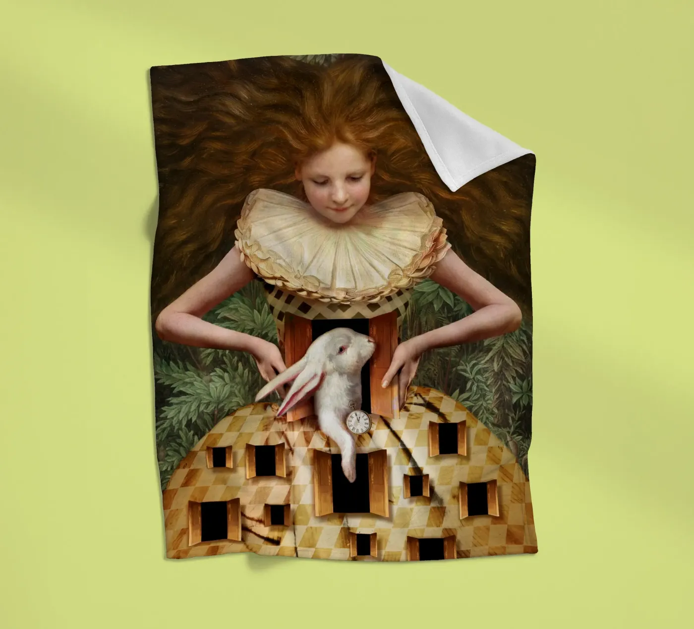 Hello Alice fleecedeken van Catrin Welz-Stein