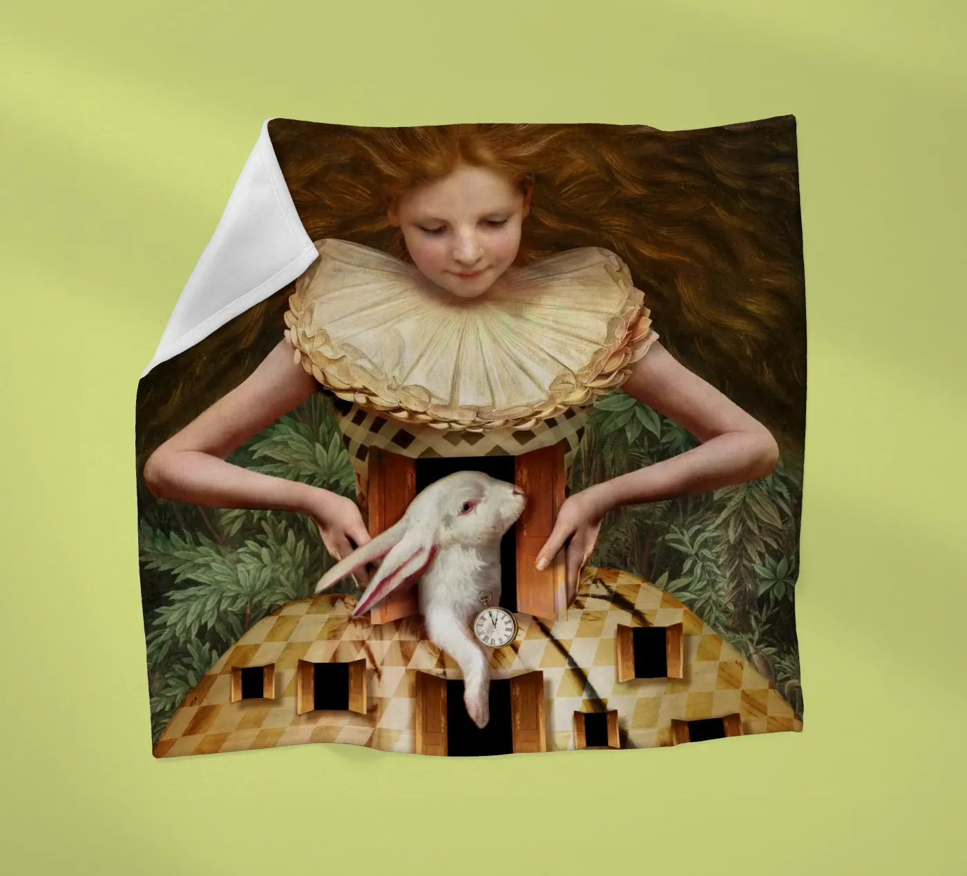 Hello Alice fleecedeken van Catrin Welz-Stein
