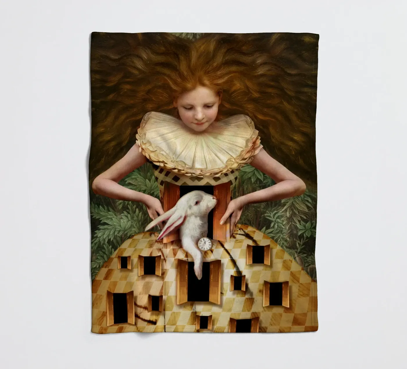 Hello Alice fleecedeken van Catrin Welz-Stein