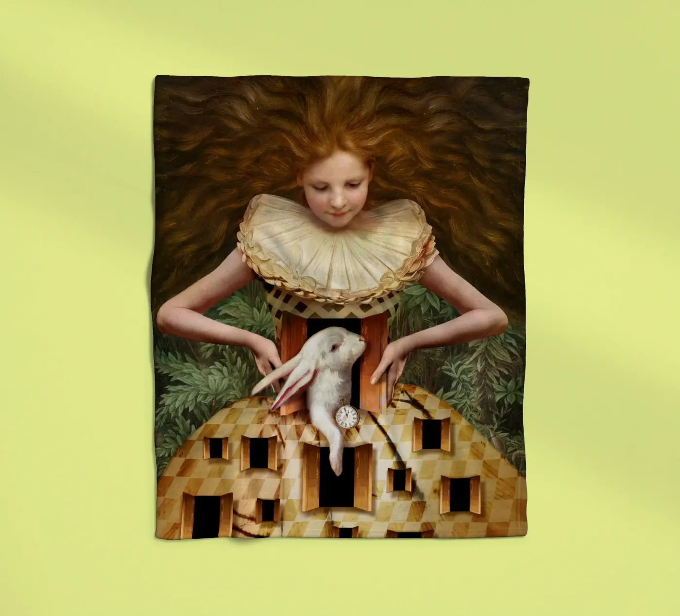 Hello Alice fleecedeken van Catrin Welz-Stein