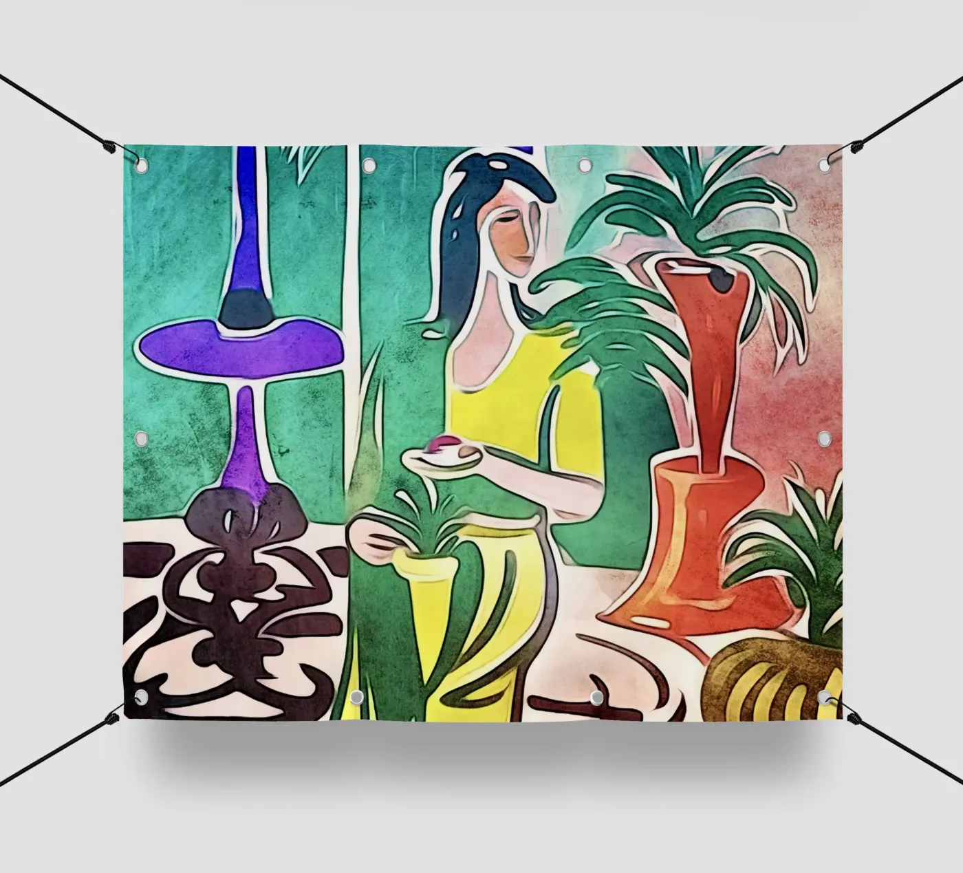 Tea time pvc cover by ZAMART