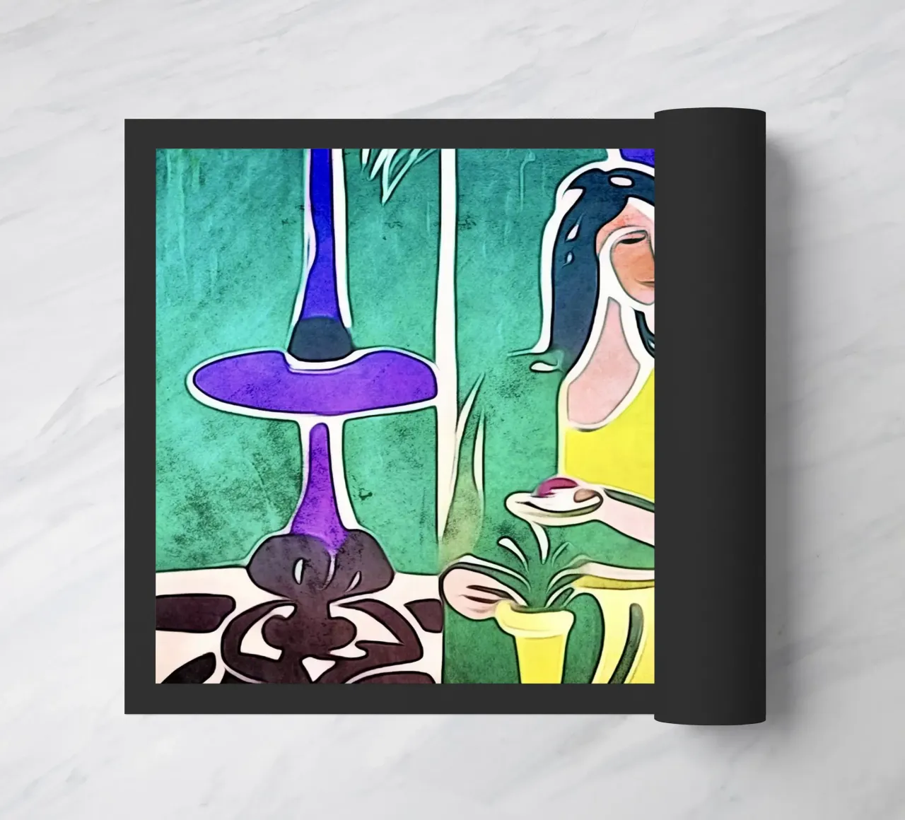 Theetijd deurmat van ZAMART