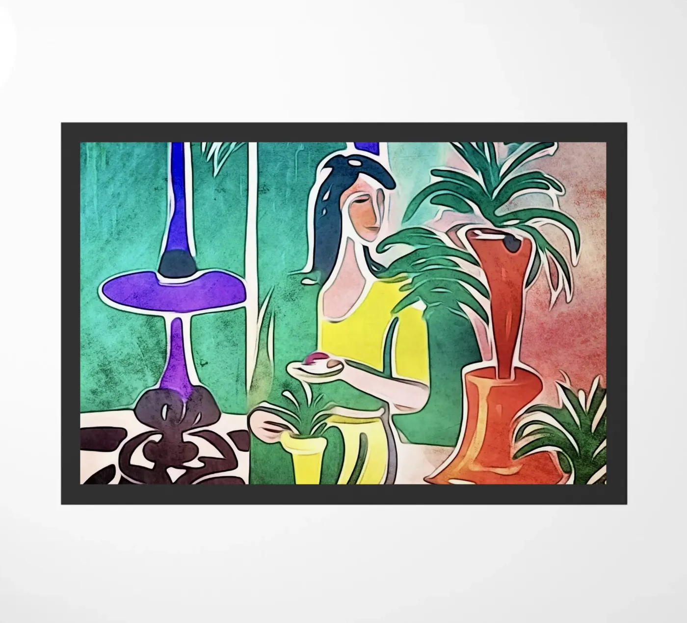 Tea time doormat by ZAMART