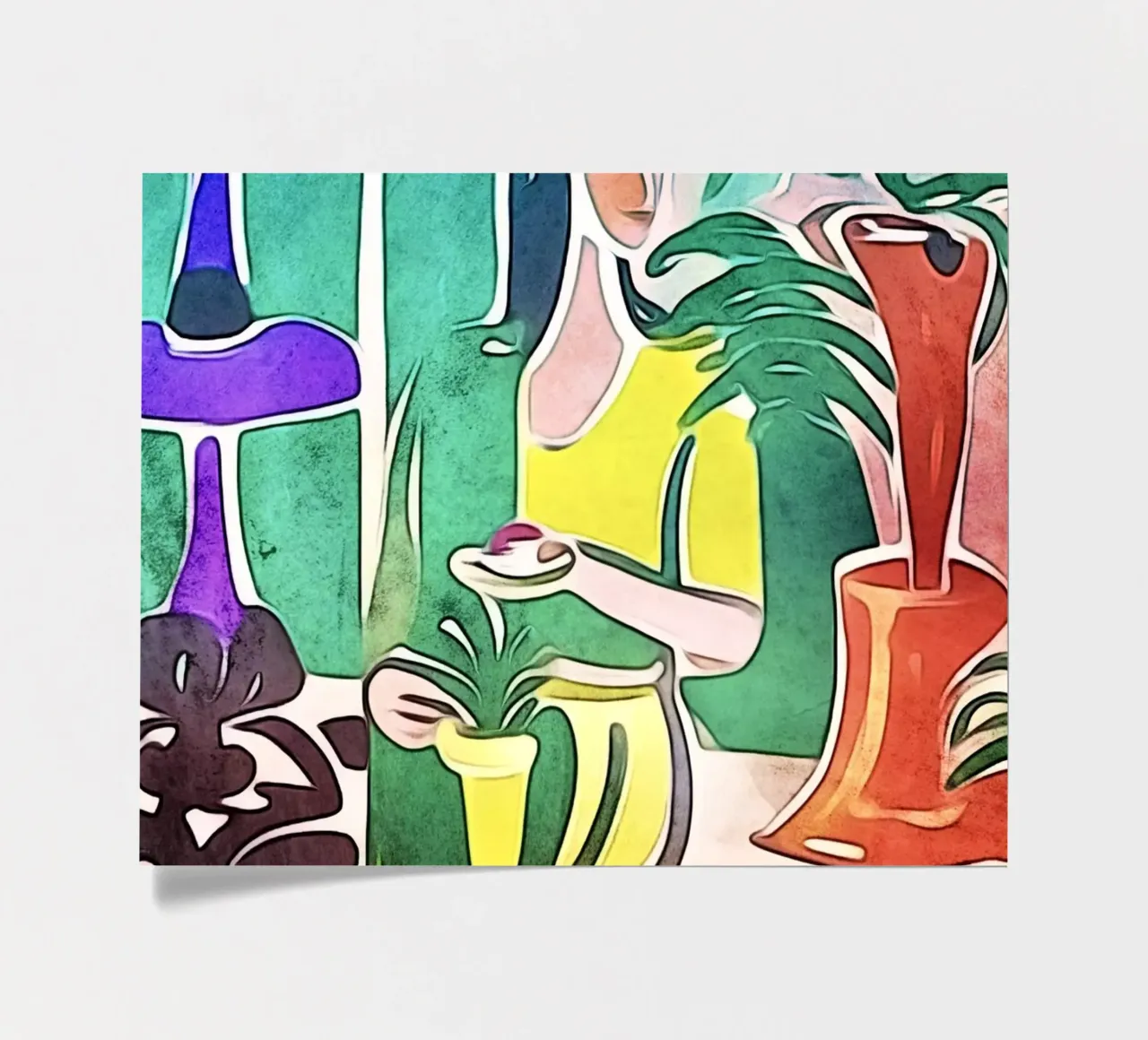 Tea time sticker sheet by ZAMART