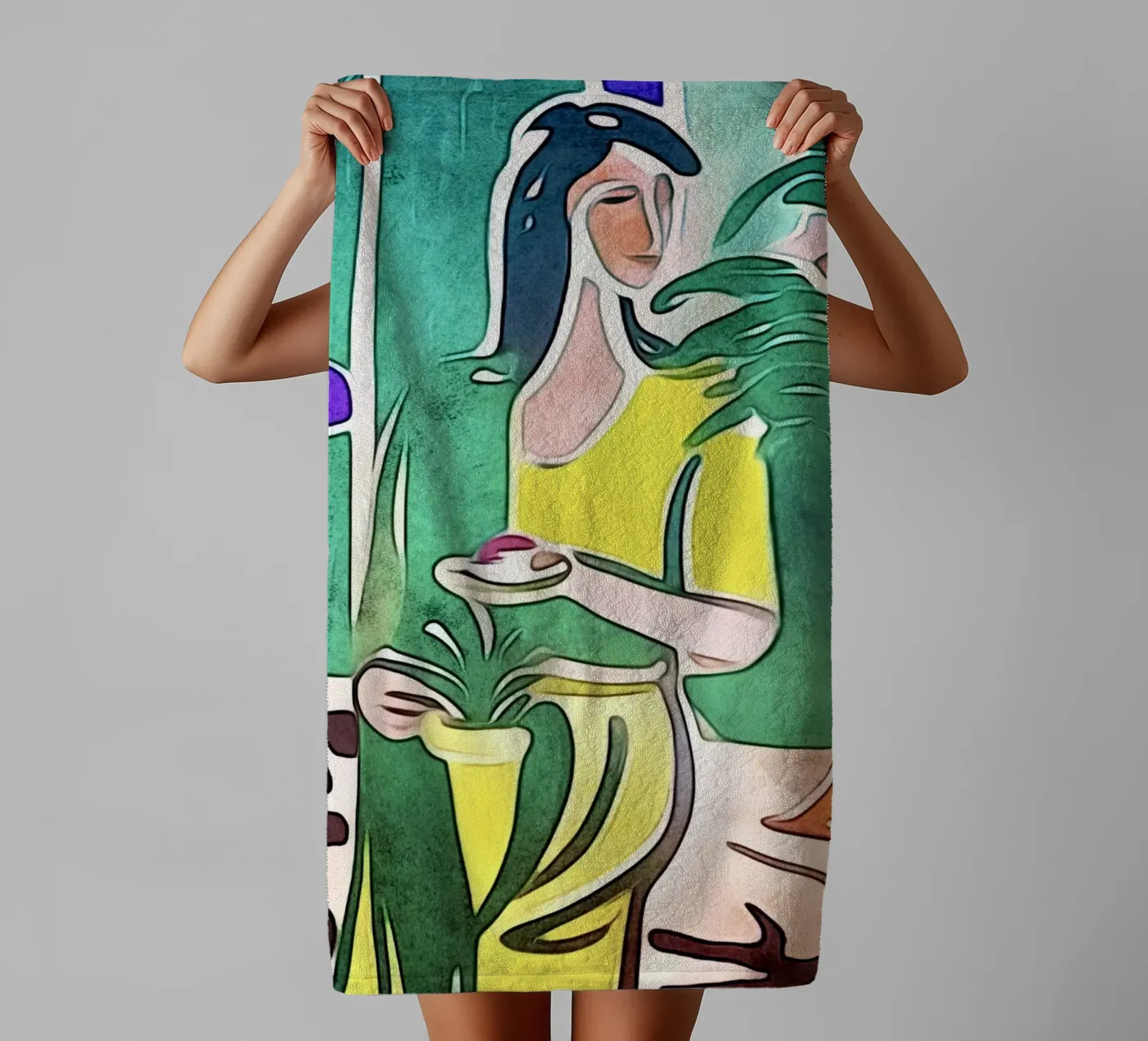 Tea time towel by ZAMART