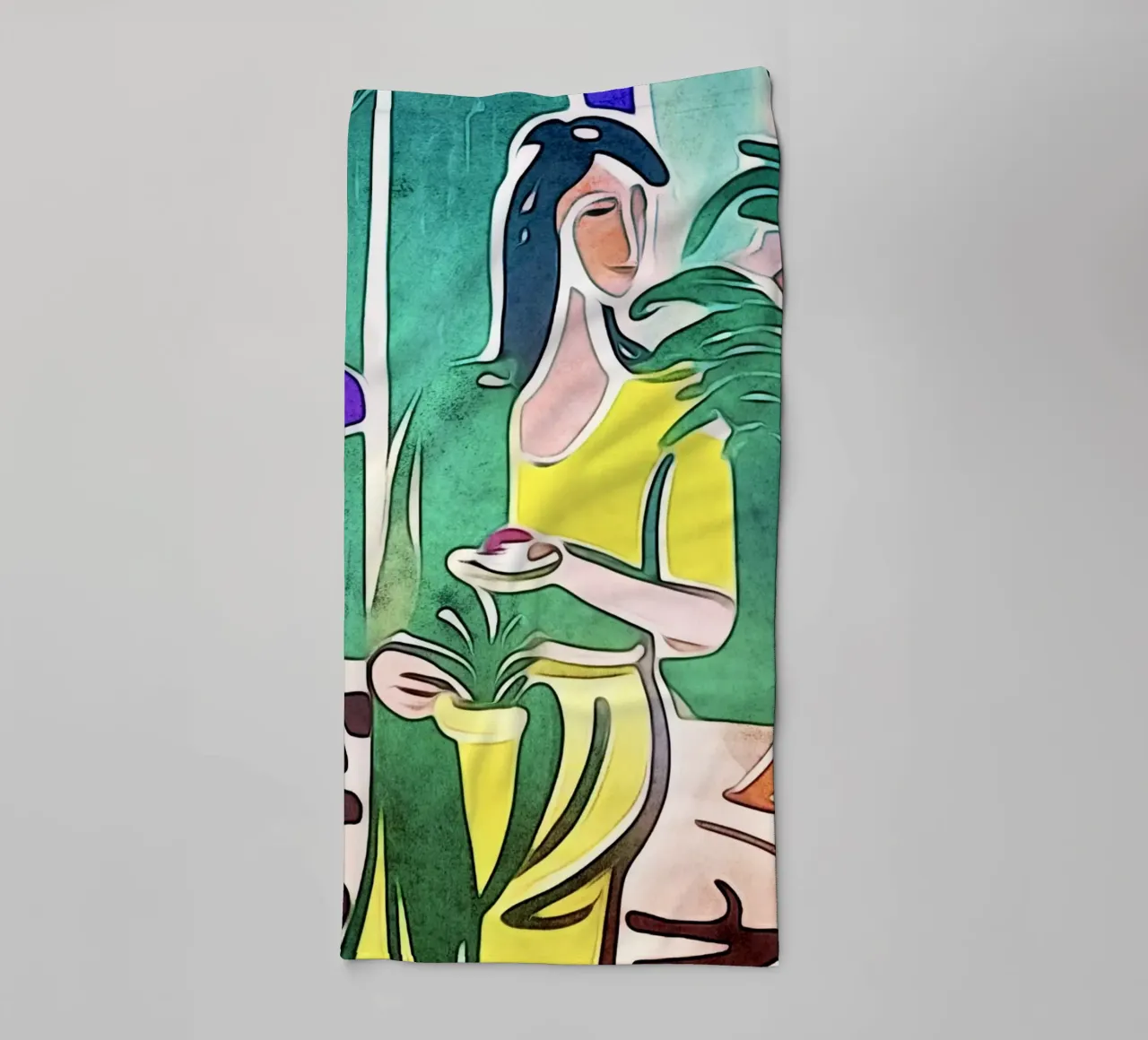 Tea time towel by ZAMART