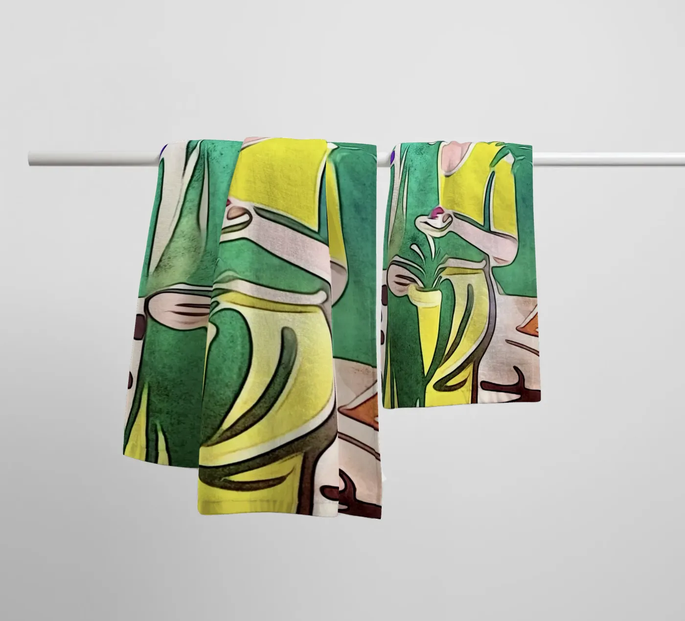 Tea time towel by ZAMART