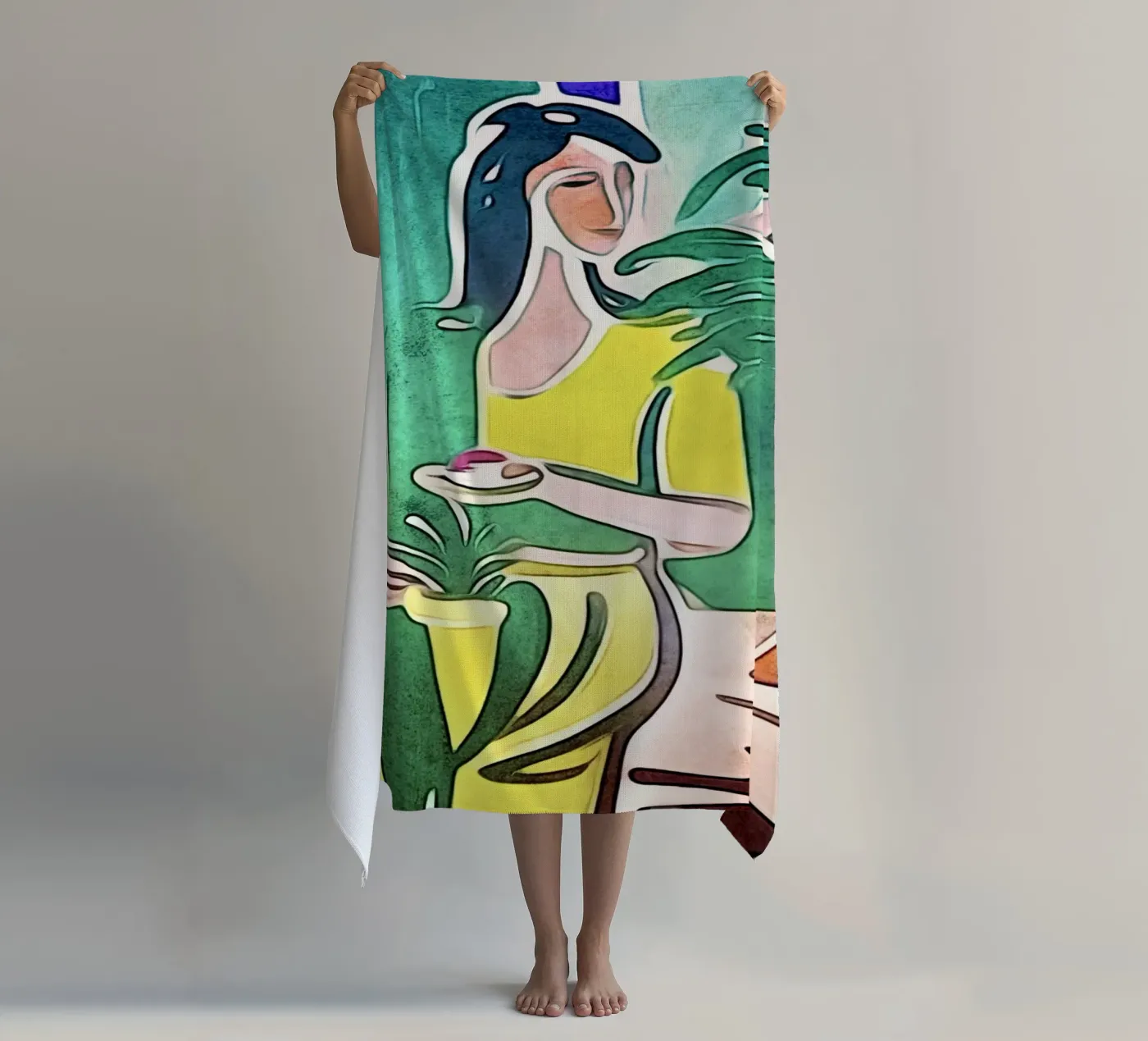 Teezeit Strandtuch von ZAMART