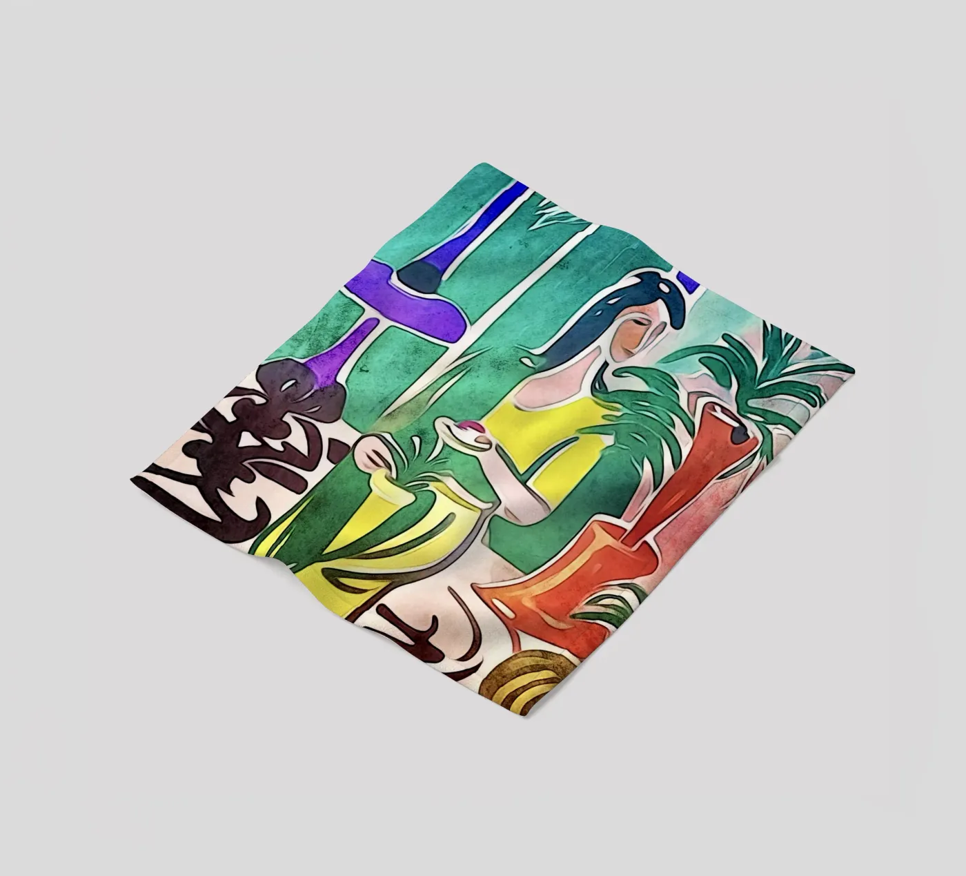 Tea time Fleecedecke von ZAMART