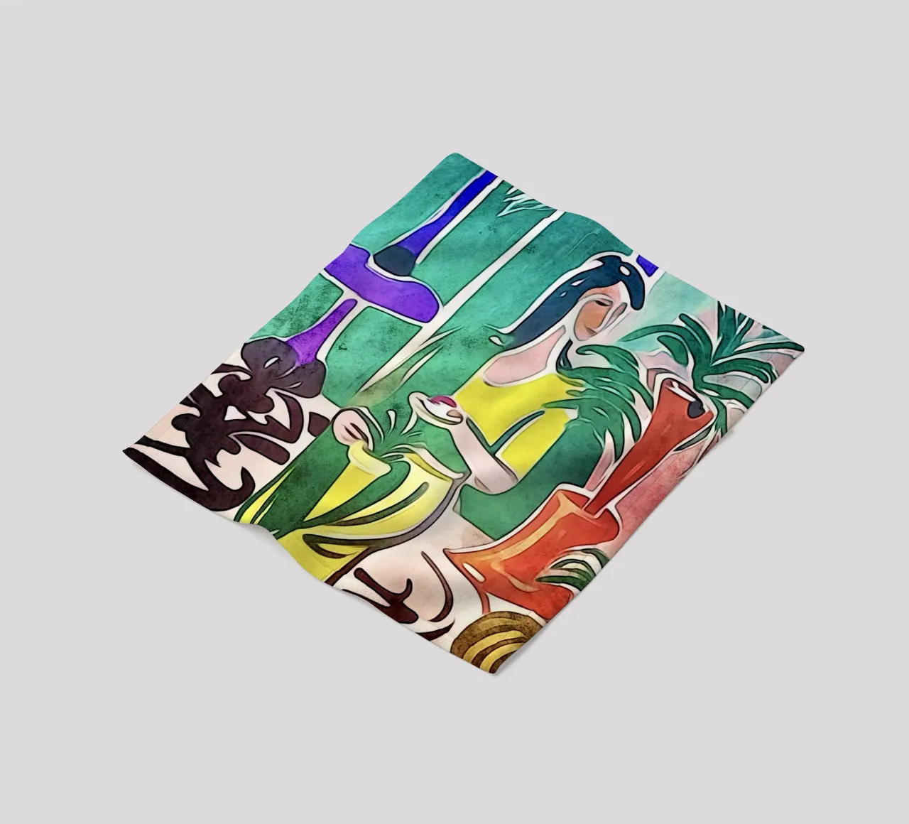 Tea time Fleecedecke von ZAMART