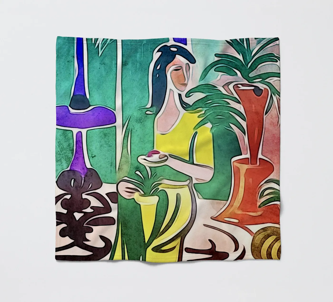 Tea time Fleecedecke von ZAMART