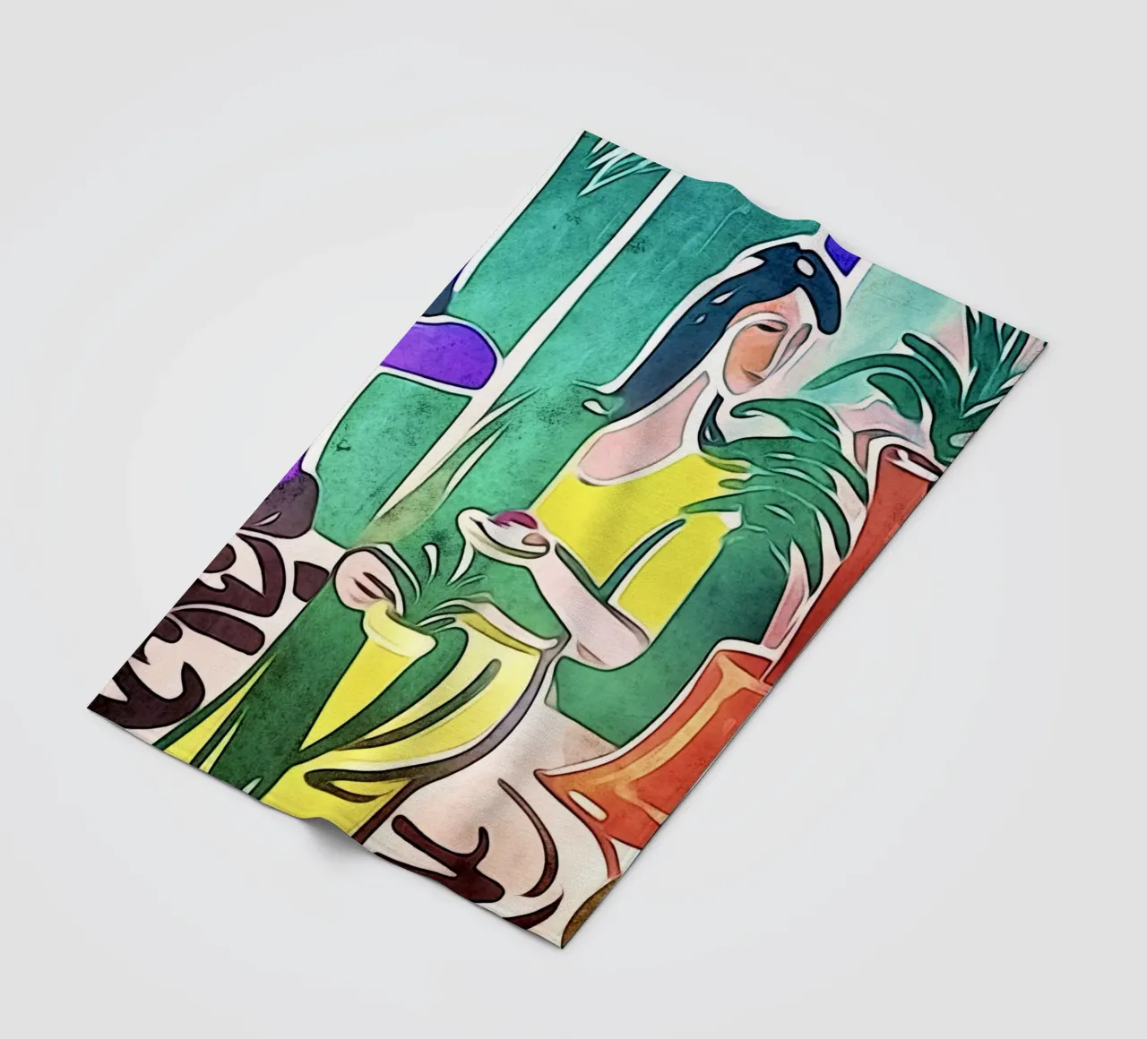 Tea time Fleecedecke von ZAMART