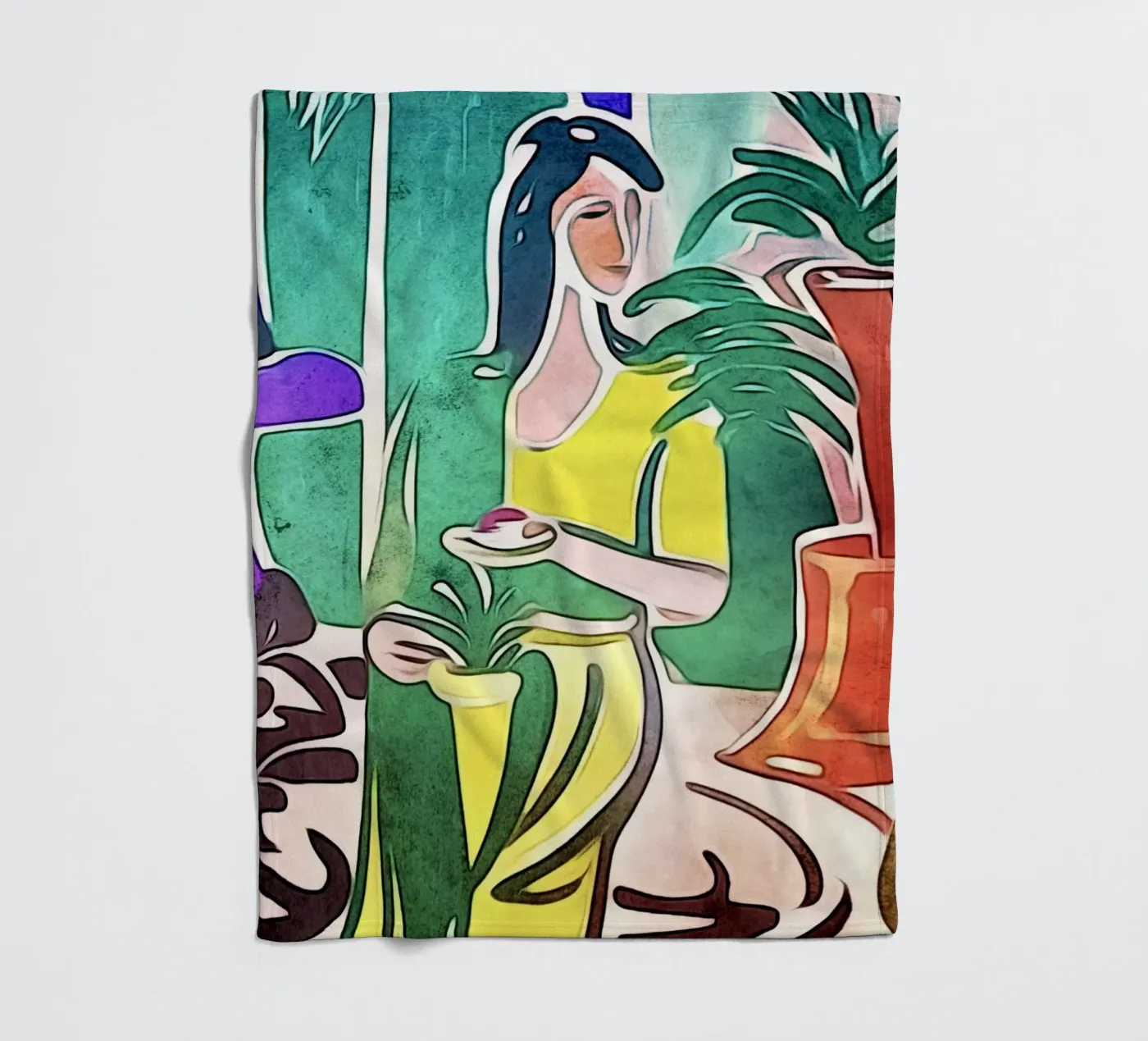 Tea time Fleecedecke von ZAMART