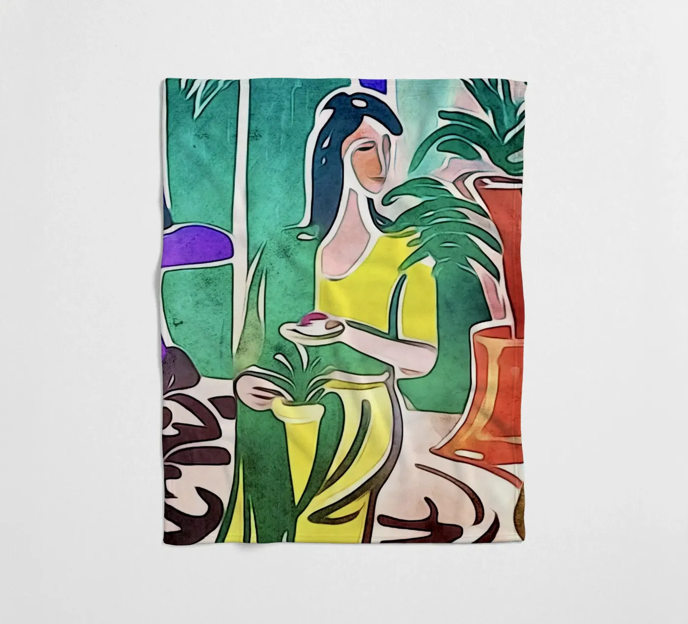 Tea time Fleecedecke von ZAMART