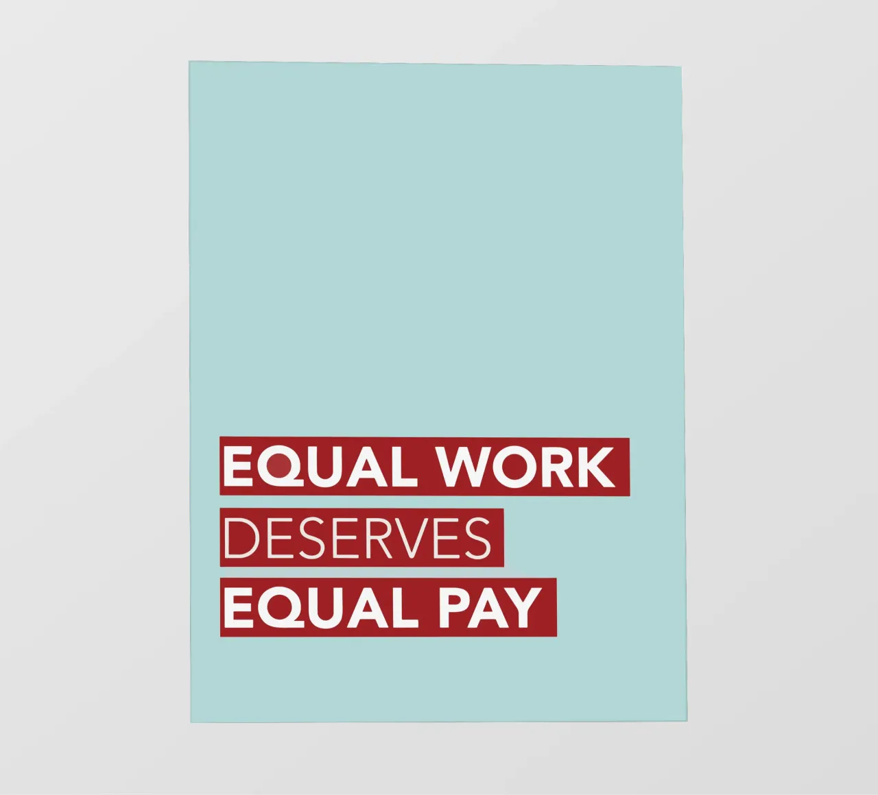 EQUALITY fotobehang van FELICIA