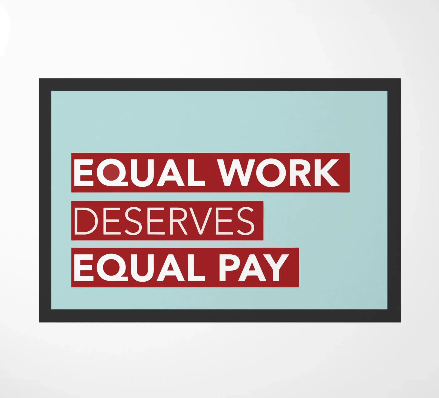 EQUALITY deurmat van FELICIA