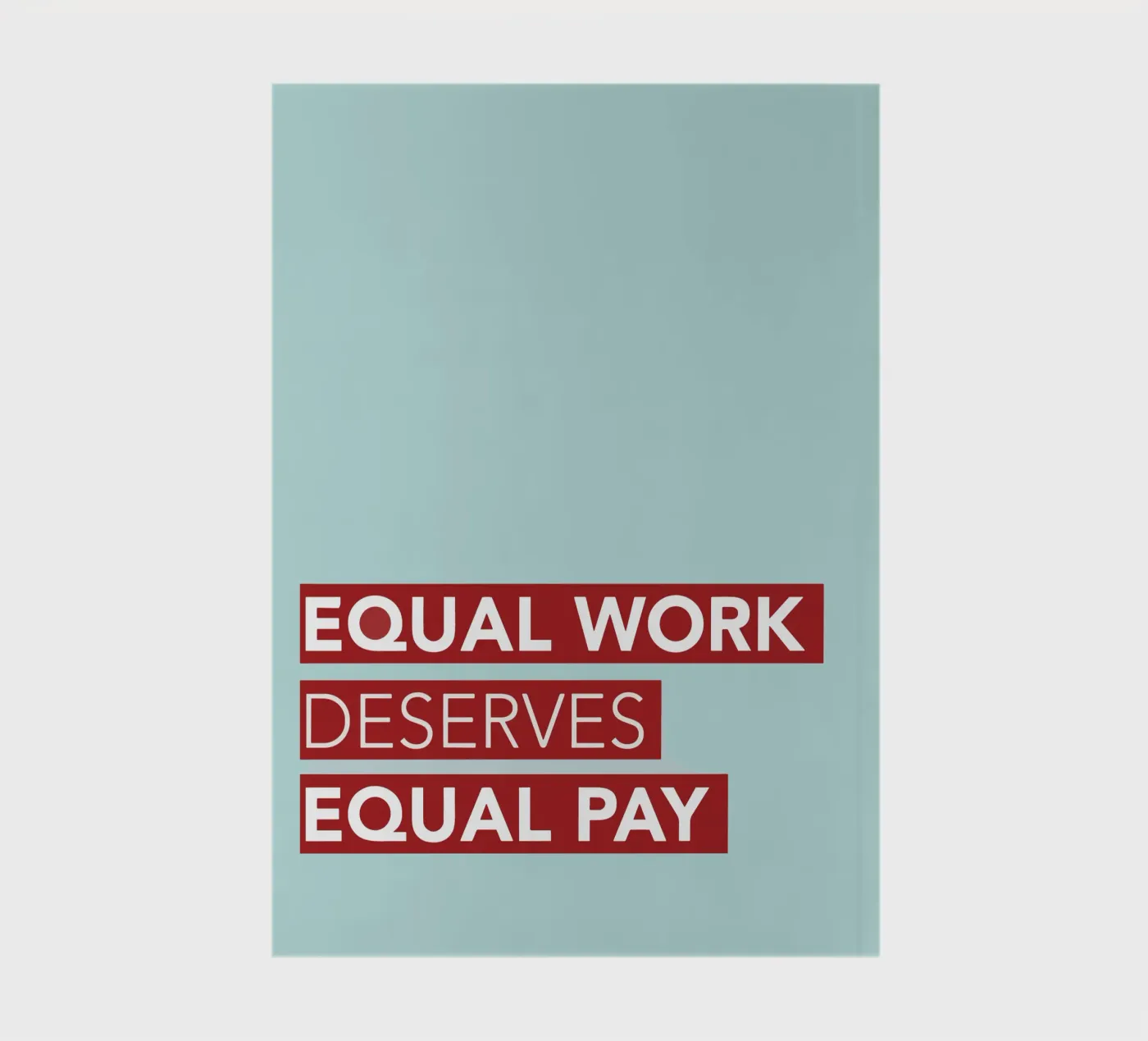 EQUALITY notebook by FELICIA