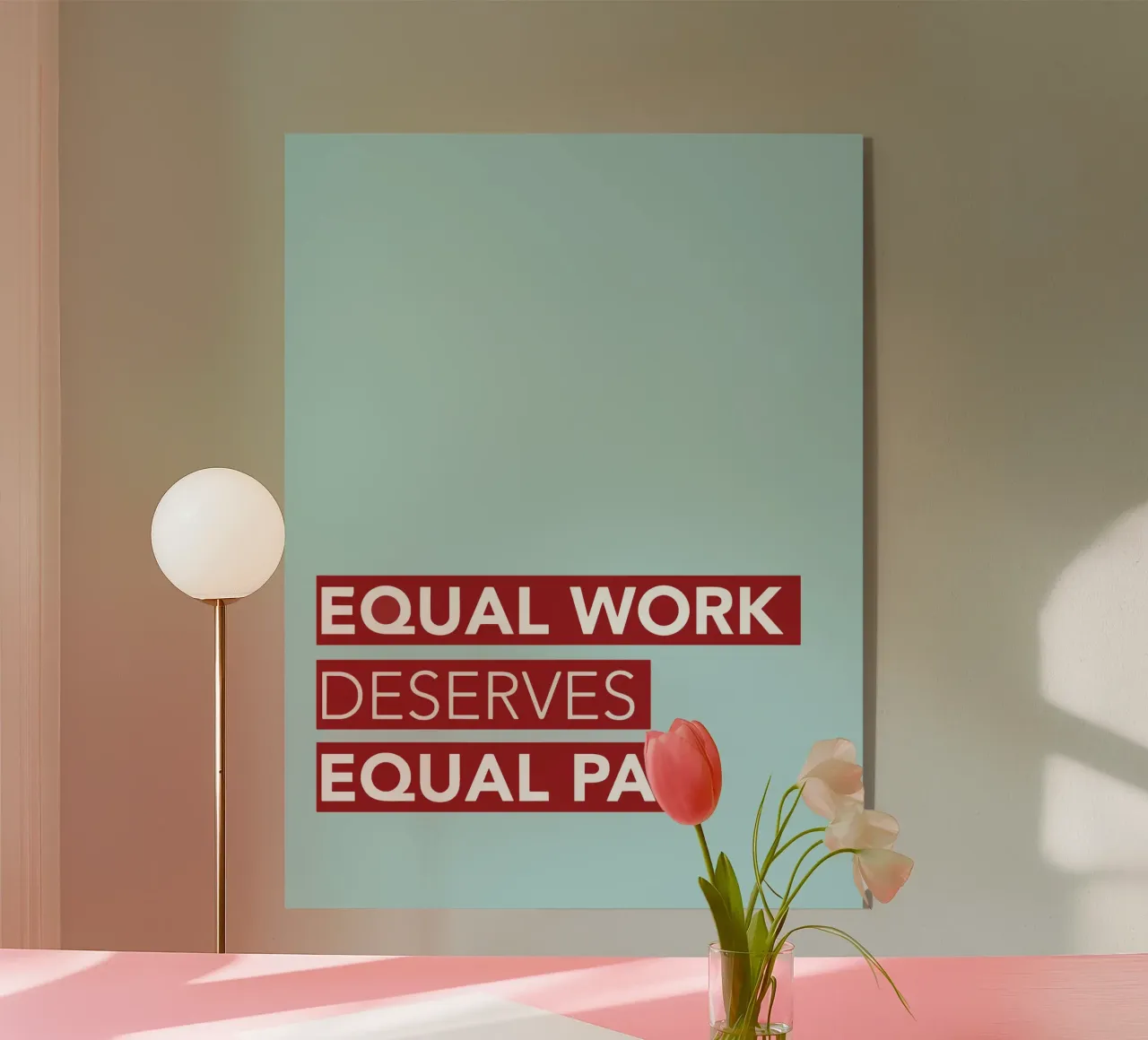 EQUALITY plexiglas de FELICIA