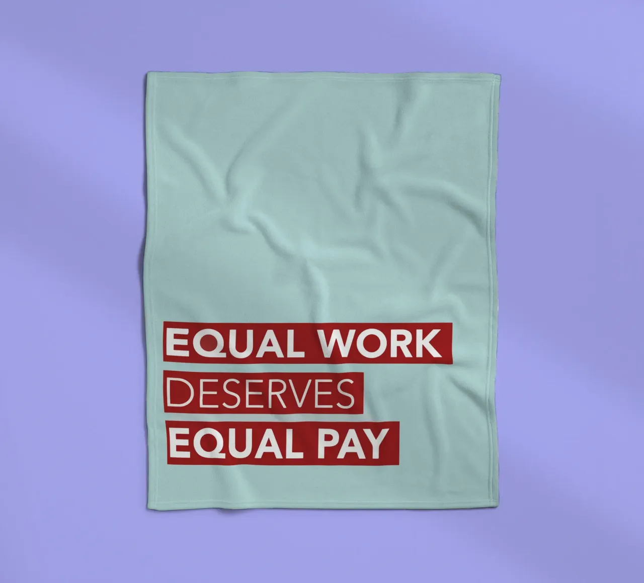 EQUALITY fleece blanket by FELICIA