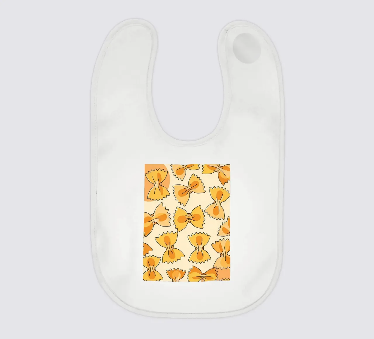 Bow Ties Babylätzchen von FlatPrint Studio