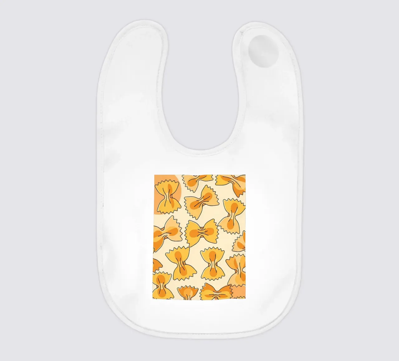 Bow Ties Babylätzchen von FlatPrint Studio